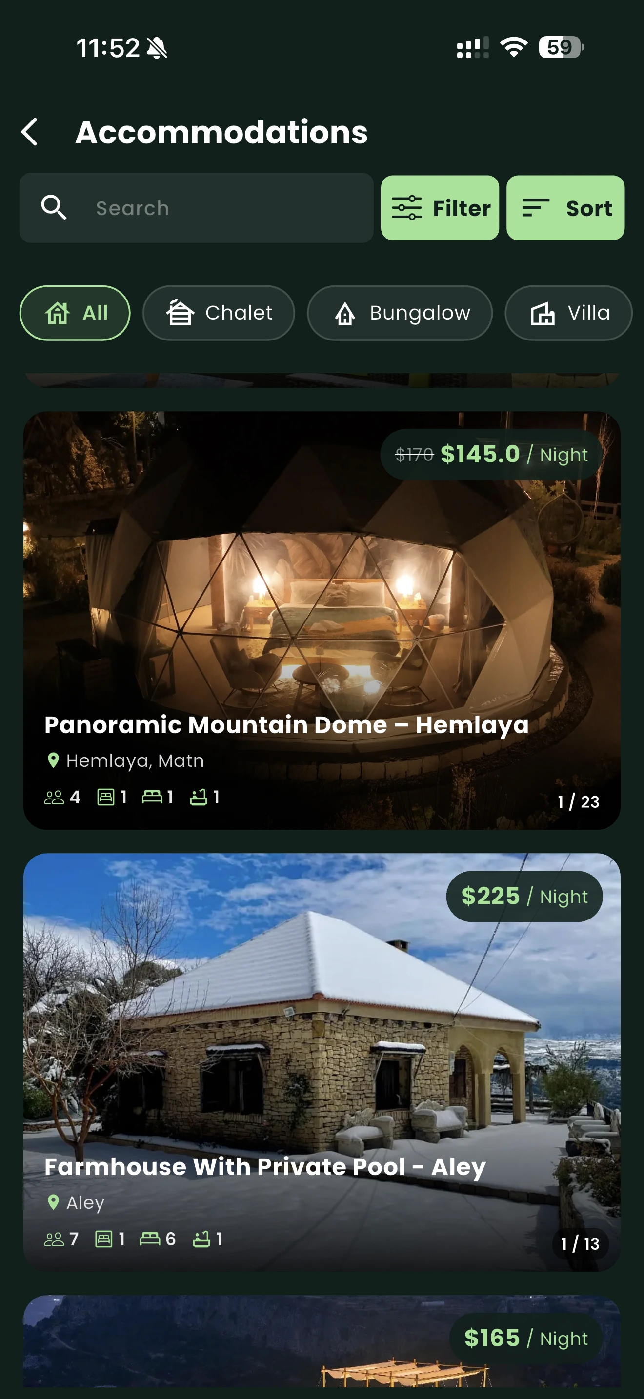 Guest Houses Screenshot